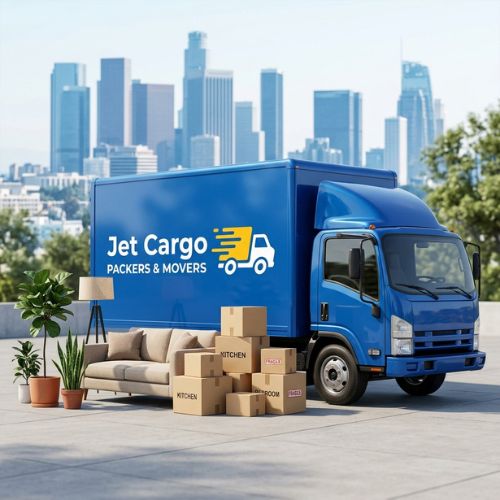 Jet Cargo Packers and Movers Truck